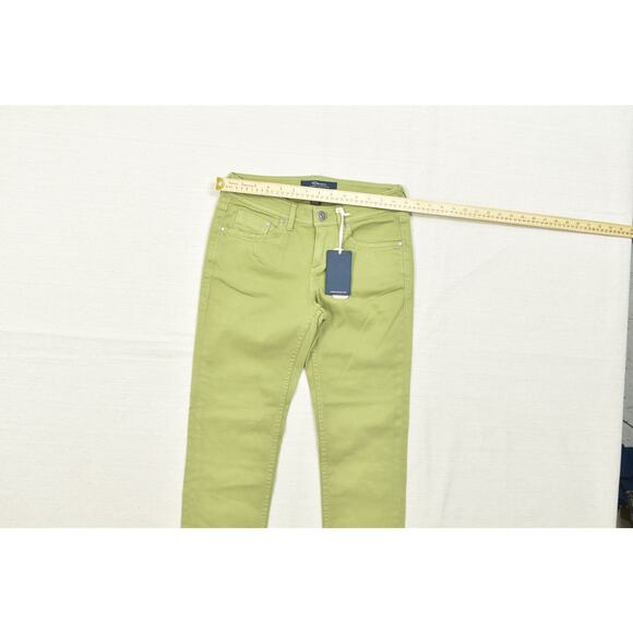 Tommy Bahama Women's Grambecy Twill Crop Jeans Palm Green Size 2 Cotton NWT - Picture 5 of 8
